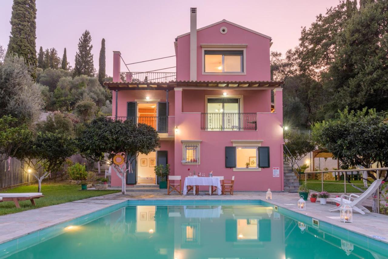 Willa Casa Elisabetta Corfu Kynopiástai Zewnętrze zdjęcie